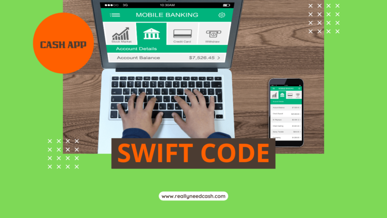 does cash app have a swift code