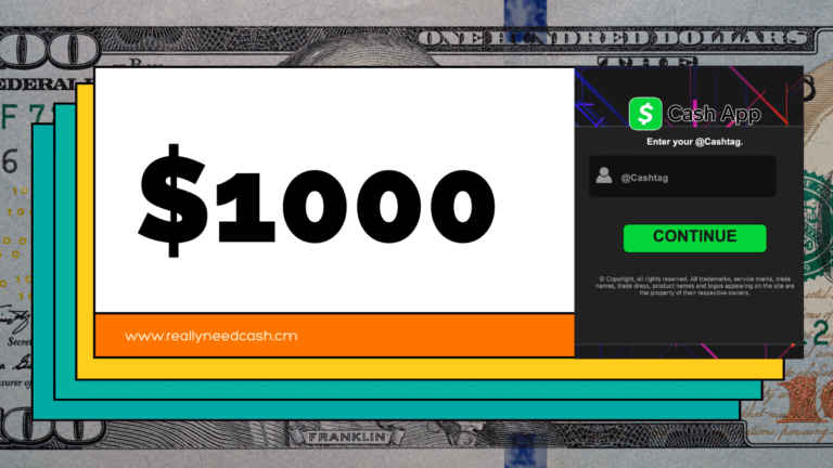 free 1000 dollars cash app