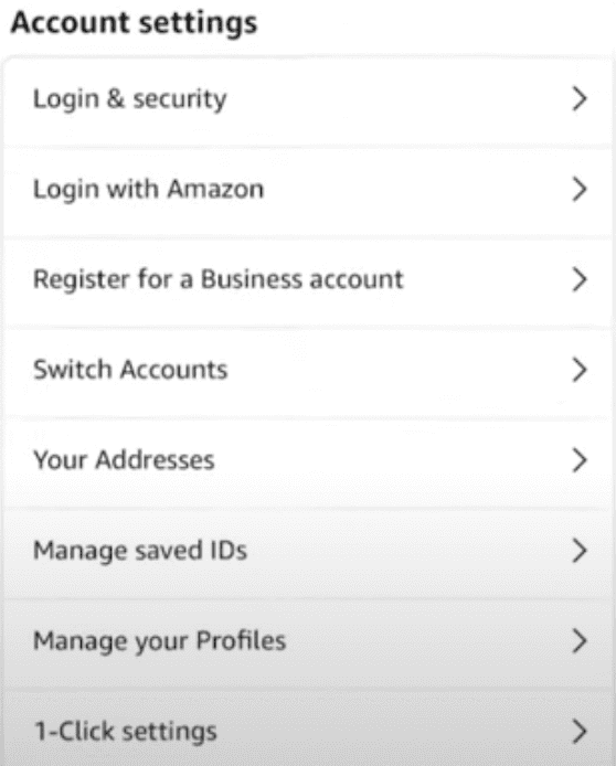 Select Account