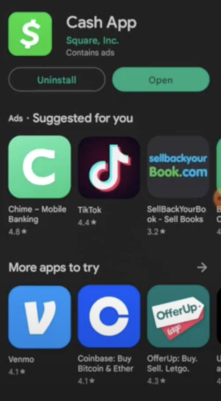 Download and Open Cash App