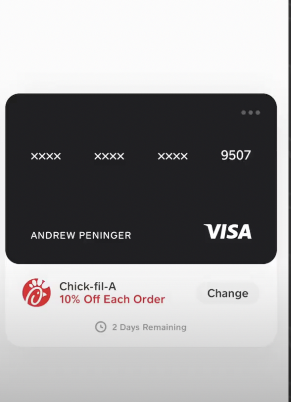 Access the Card Screen