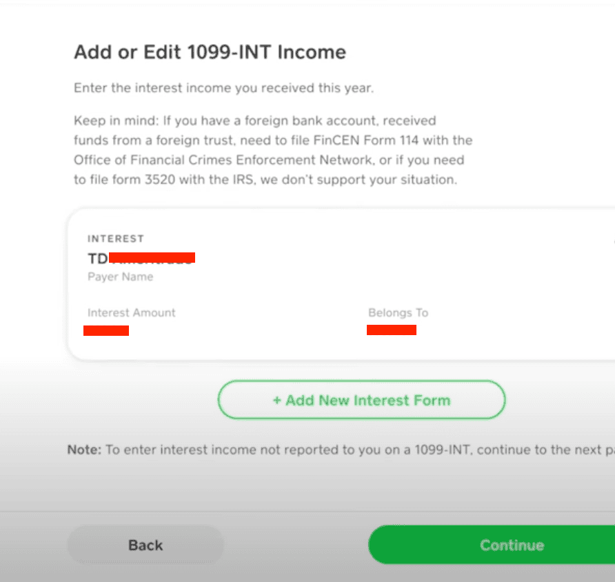 Enter Additional Forms