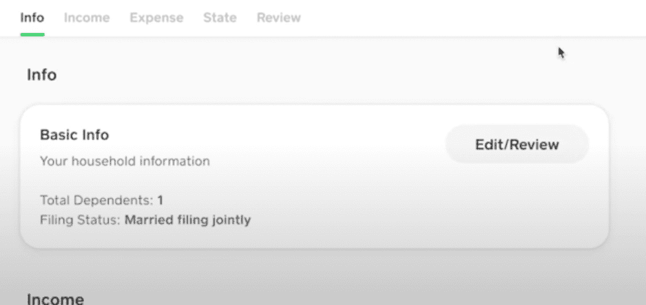 Enter Personal Details