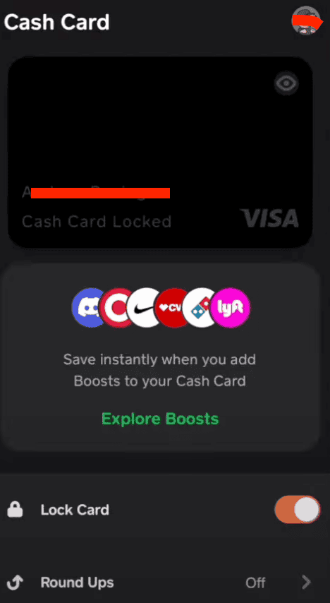 Go to Card Section