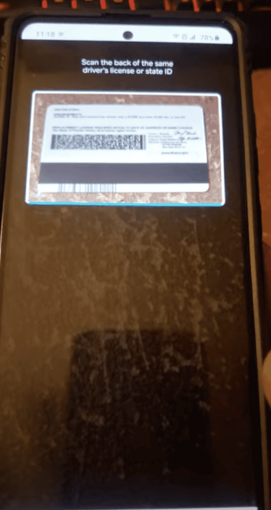 How to Fix Cash App Won't Scan Back of ID