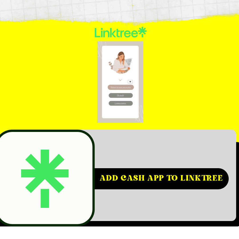 how to add cashapp to linktree