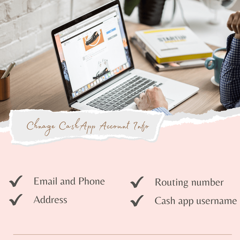 how to change account info on cash app